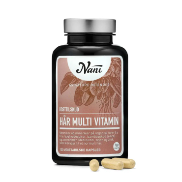Nani Hår Multivitamin 120 kapsler