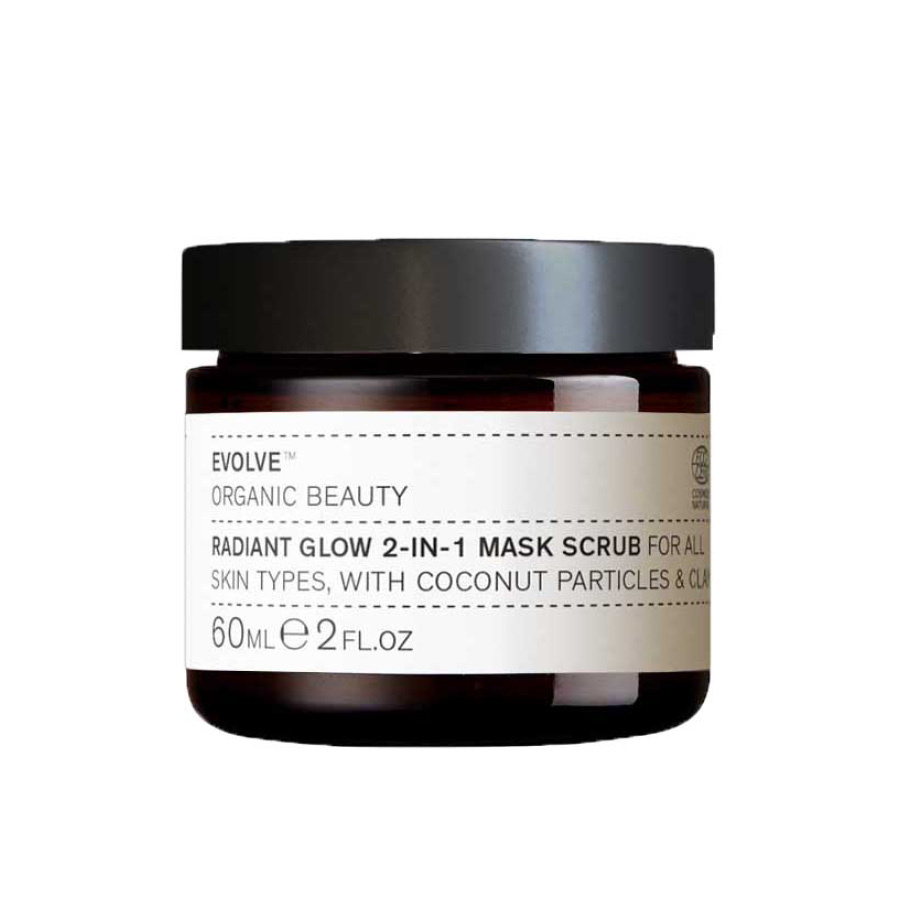 Evolve Radiant Glow 2-in-1 Mask Scrub 60 ml