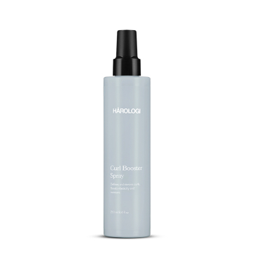 Hårologi curl booster spray · curly girl 