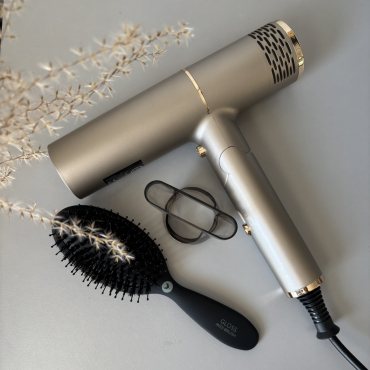 Rejseføntørre + Gloss Brush mini