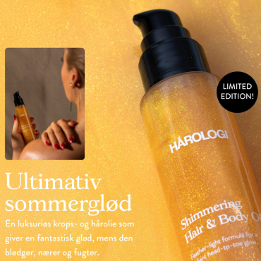 Shimmering Hair & Body Oil Hårologi 100ml