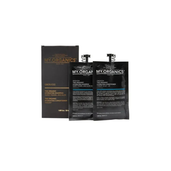 MY.Organic Rejse Kit - Hydrating Shampoo + Conditioner