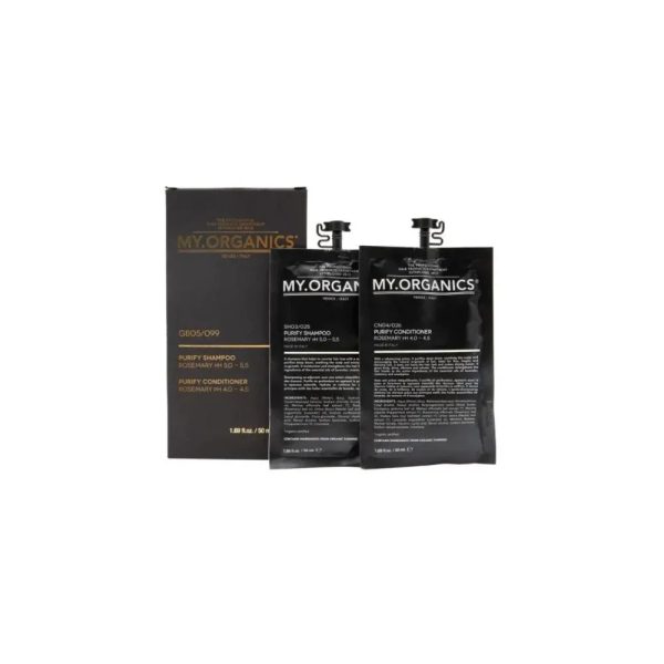 MY.Organic Rejse Kit - Purify Shampoo + Conditioner