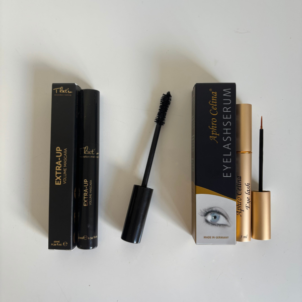 Smukke vipper med vippe serum og mascara 