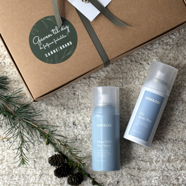 Hårologi · Gaveæske til styling og opsætninger 