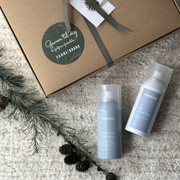 Hårologi · Gaveæske til styling og opsætninger 