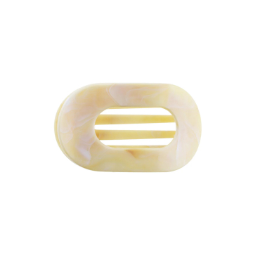 Eva Hårklemme - Mellem - Marmor Sand/Hvid