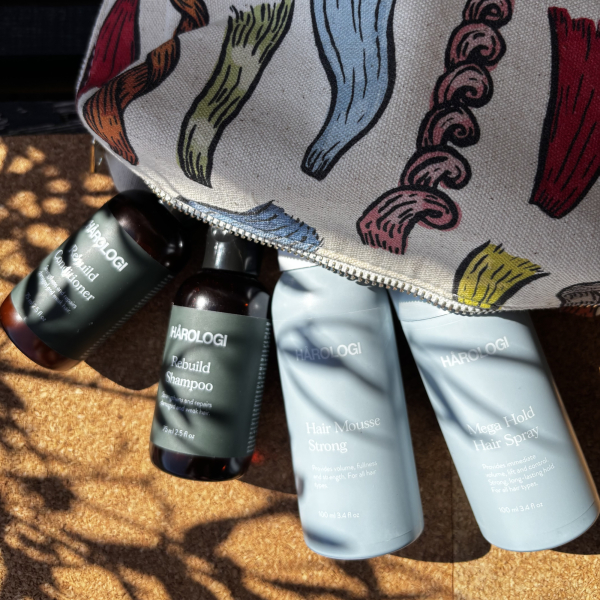 Hårologi mini rejsepakke Rebuild 