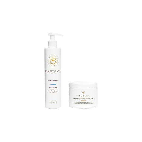 Nemme krøller · Innersense styling pakke med kun 2 produkter