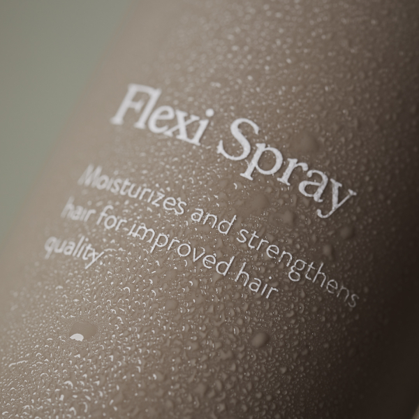 Hårologi Leave-in plejepakke · Flexi Spray & Heat Protector 